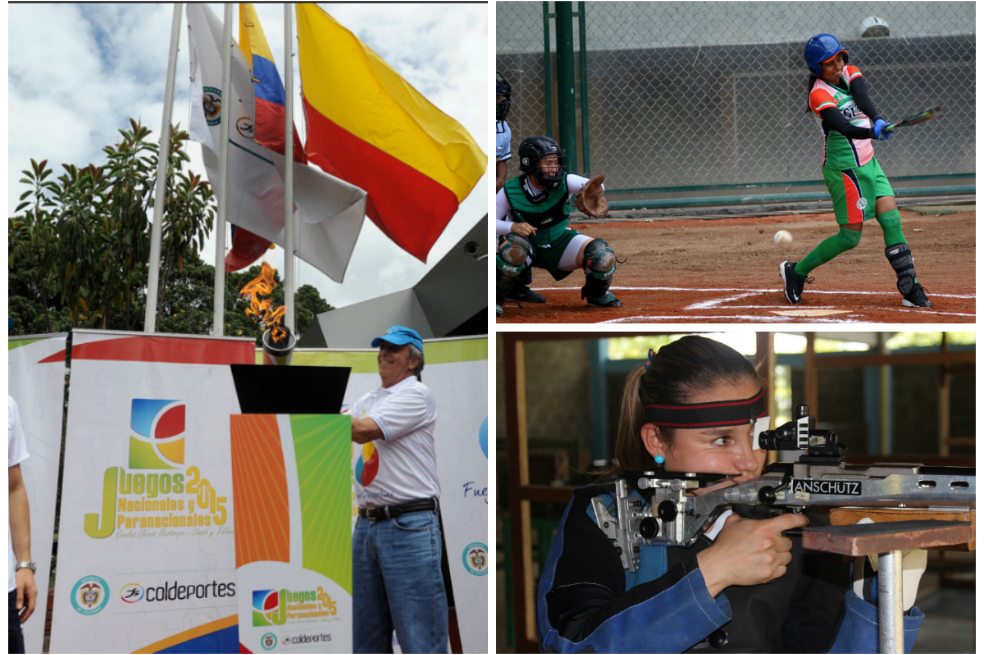 Las mejores imágenes en el inicio de los Juegos Nacionales