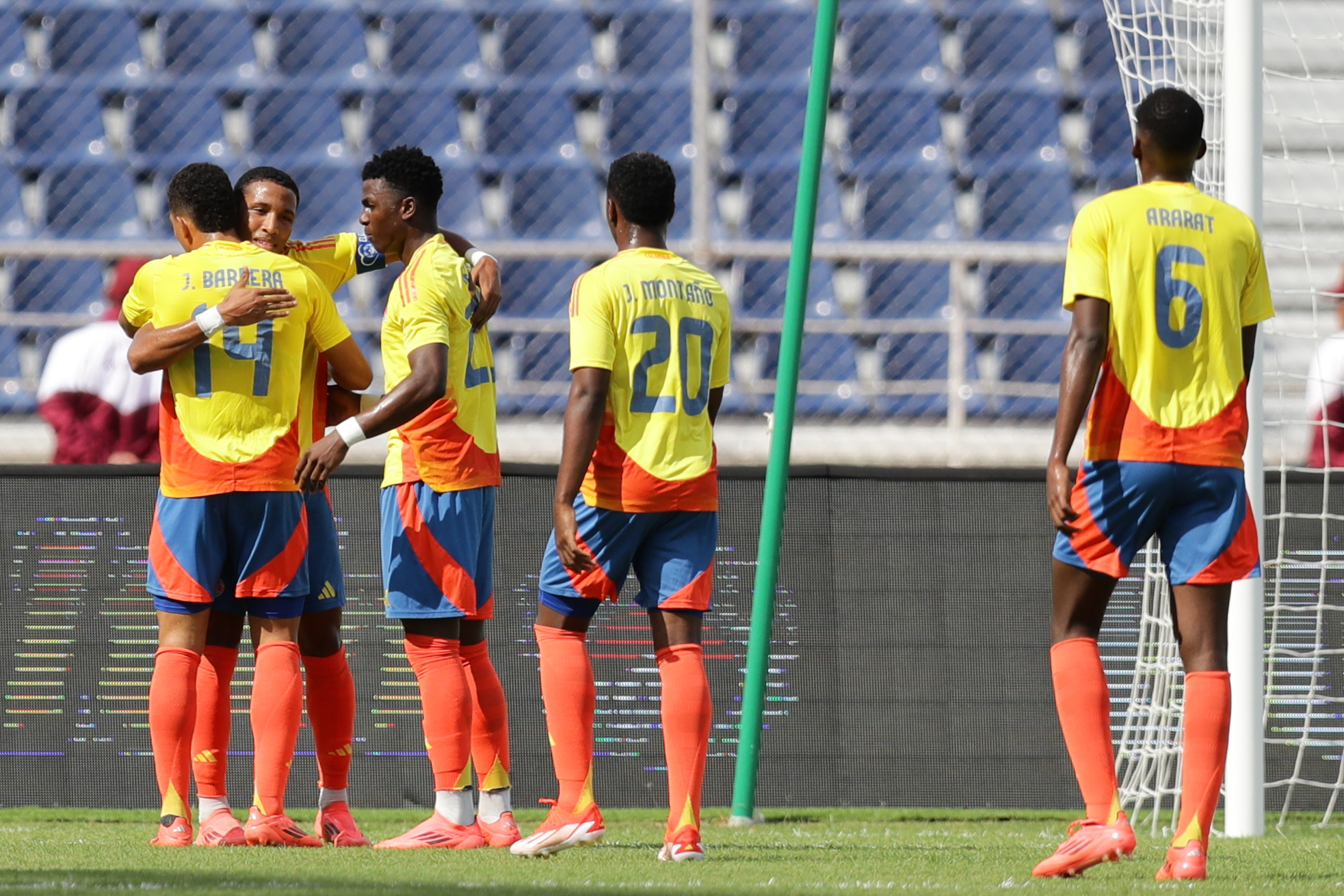 Colombia cerró su participación en el Sudamericano con victoria sobre Uruguay