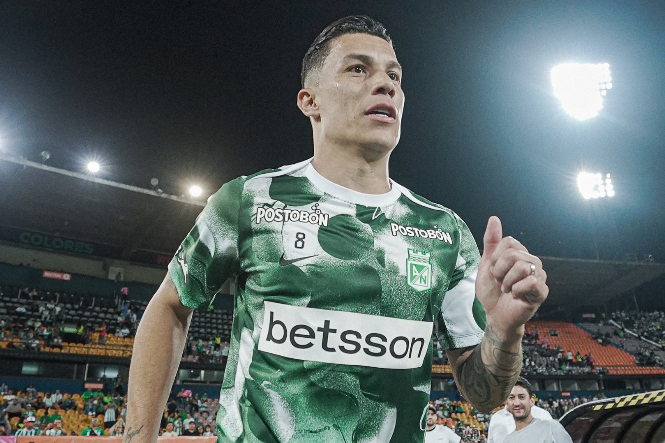 Matheus Uribe, refuerzo estrella de Atlético Nacional