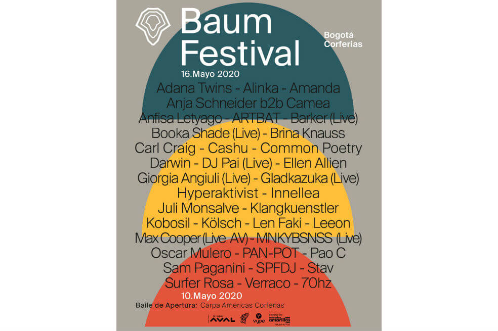 Este es el line up del Baum Festival 2020
