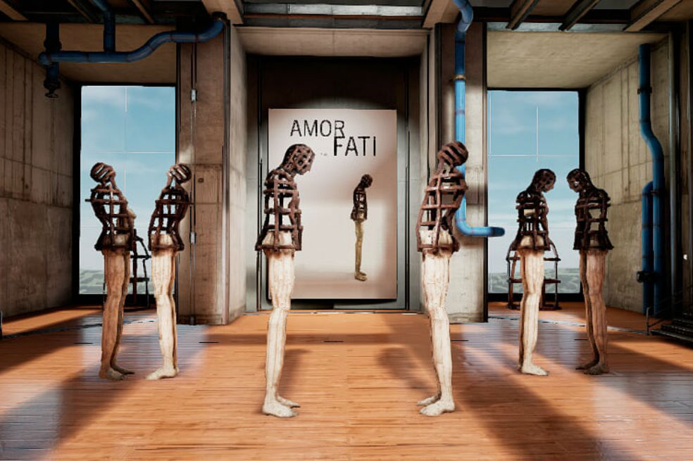 “Amor fati”, la exposición basada en la fórmula de la grandeza humana planteada por Nietzsche