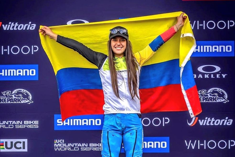 Valentina Roa hace historia para el ciclismo colombiano: ganó la Serie Mundial de MTB