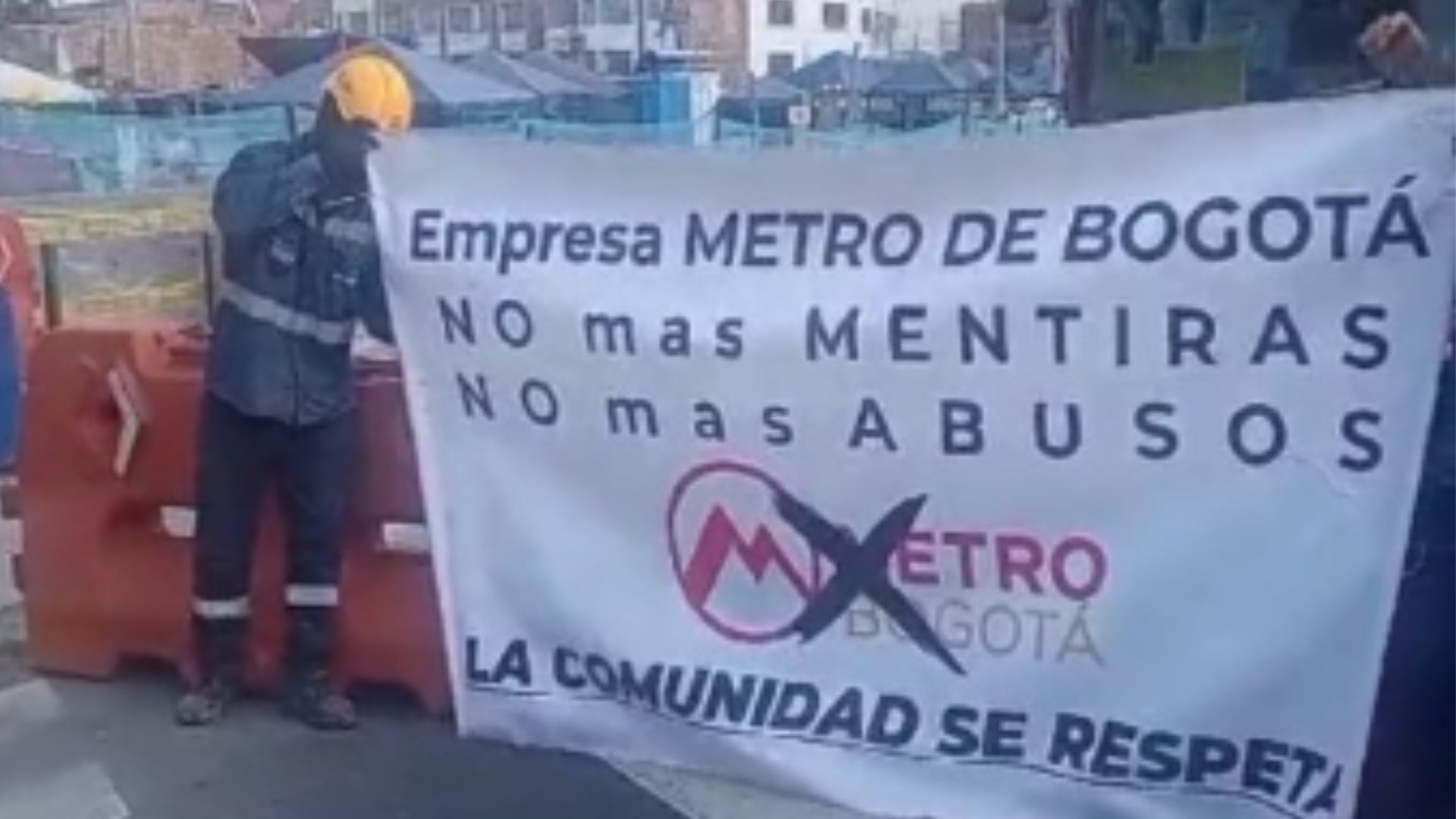 Salarios atrasados: Metro y consorcio chino le responden a trabajadores