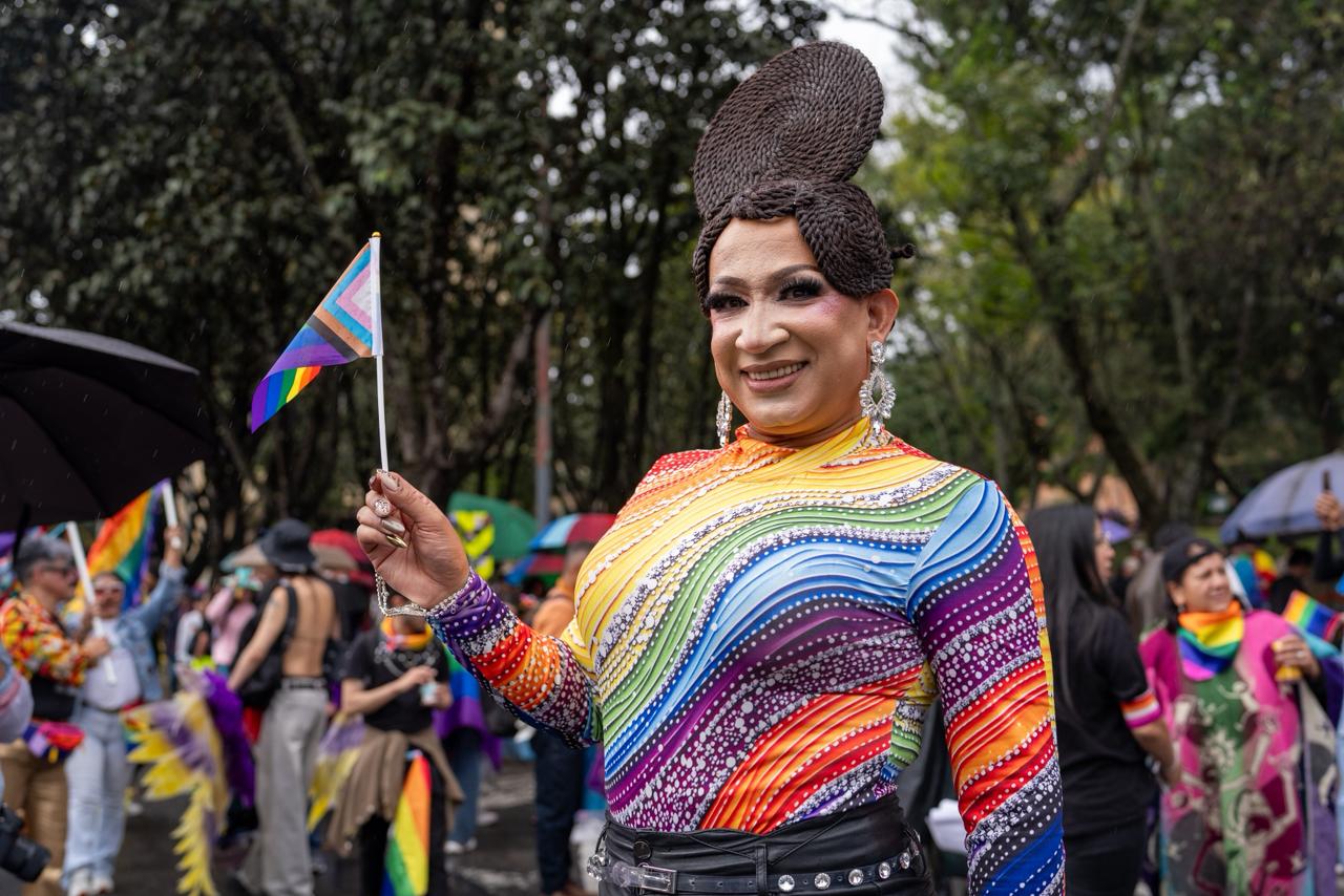 Marcha del Orgullo LGBTIQ+ 2026 en Bogotá.