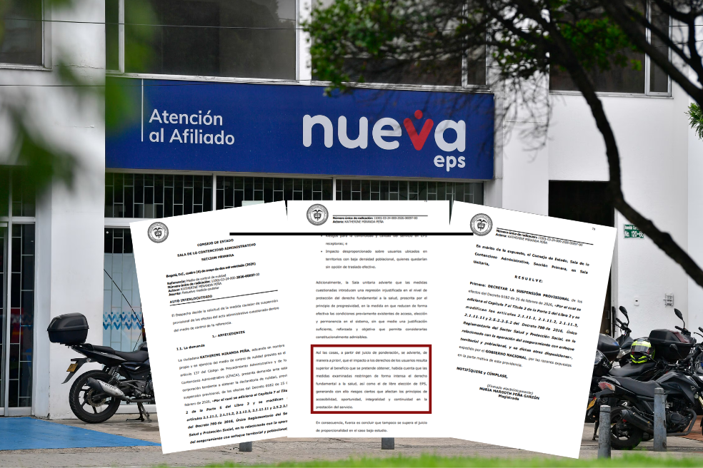 Las razones del Consejo de Estado para suspender el decreto que reorganizaba las EPS