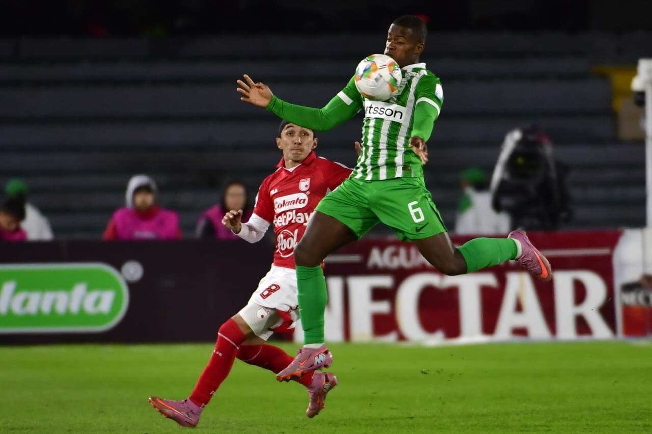Liga BetPlay 2026: Santa Fe 1-2 Atlético Nacional