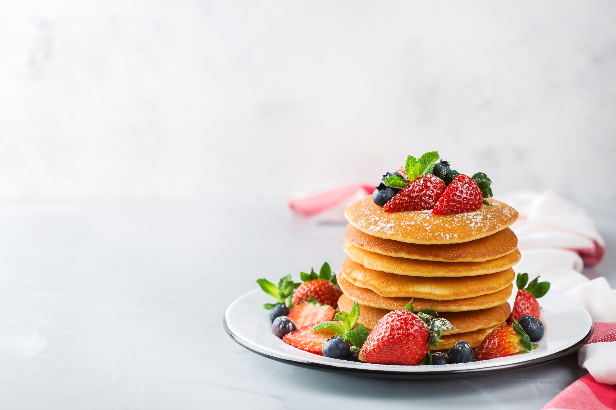“Pancakes” saludables para empezar la semana con el pie derecho