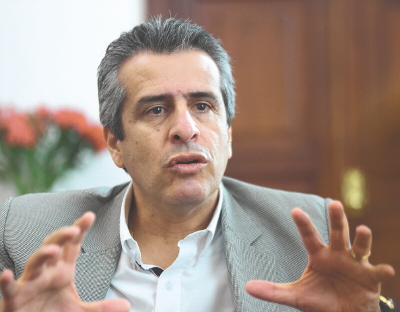 “Una agenda nacional no se puede basar en odios”: Luis Fernando Velasco