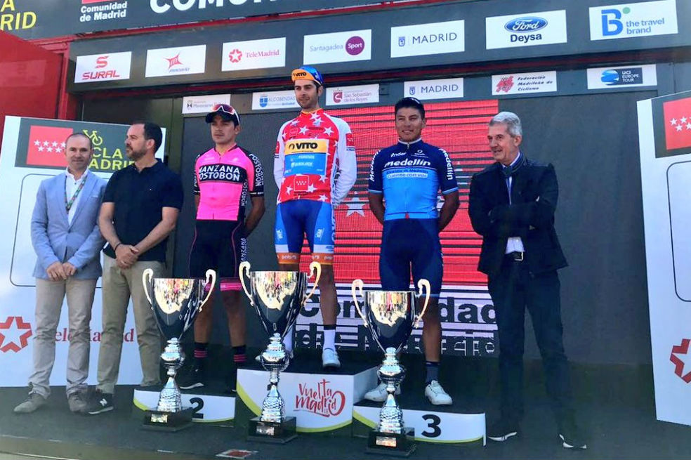 Fabio Duarte, subcampeón de la Vuelta a la Comunidad de Madrid
