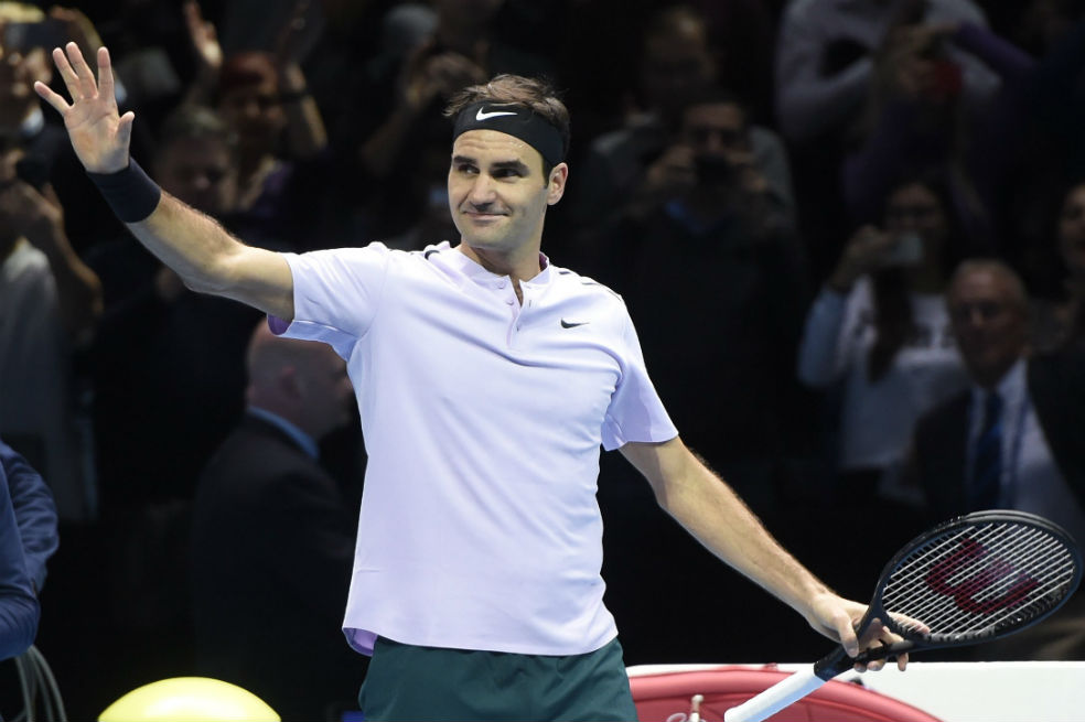 Roger Federer debutó con victoria en el torneo de Maestros