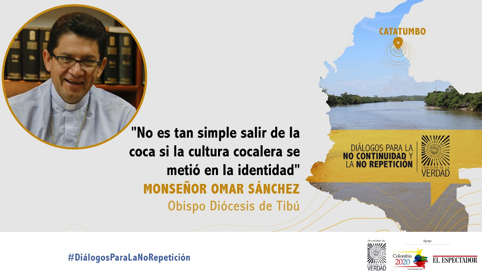 “Campesinos obligados a cultivar coca están engordando a sus verdugos”: obispo de Tibú