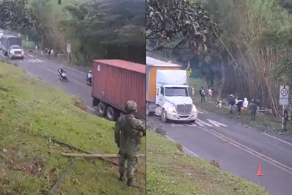 Explosión de carrobomba en la vía Panamericana dejó una persona muerta