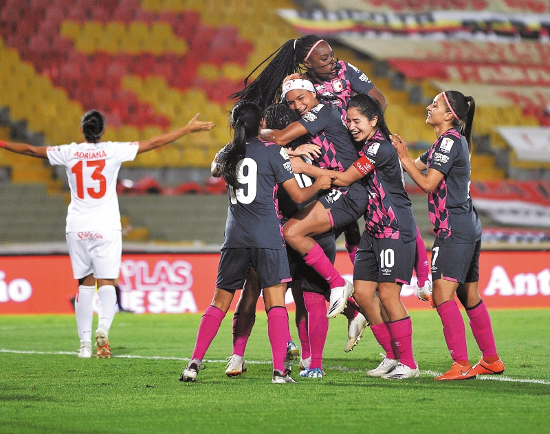 Fany Gauto y Nubiluz Rangel anotaron los goles de la victoria 2-0 ante América en El Campín.