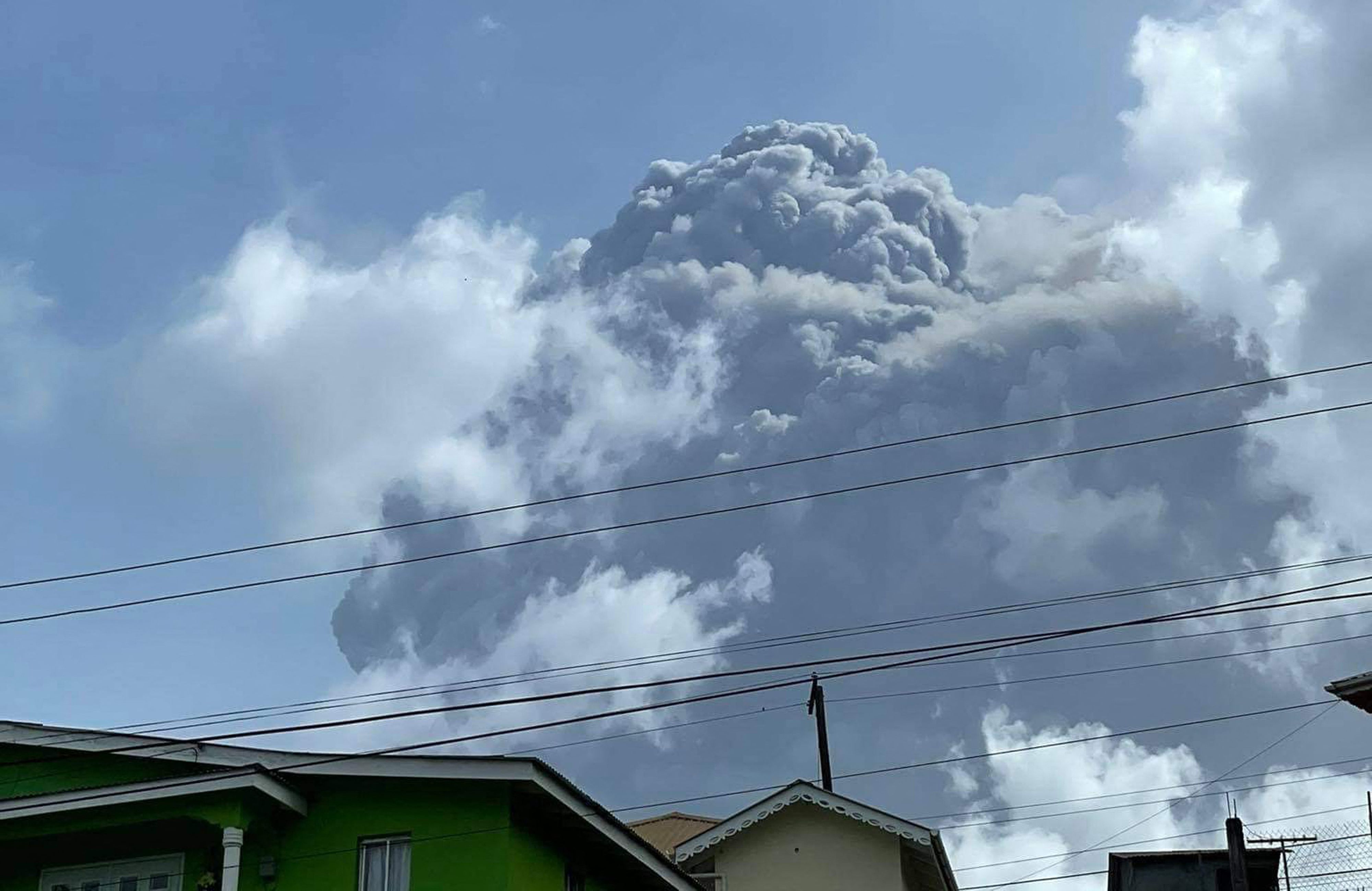En fotos: así quedó San Vicente y las Granadinas tras erupción de volcán