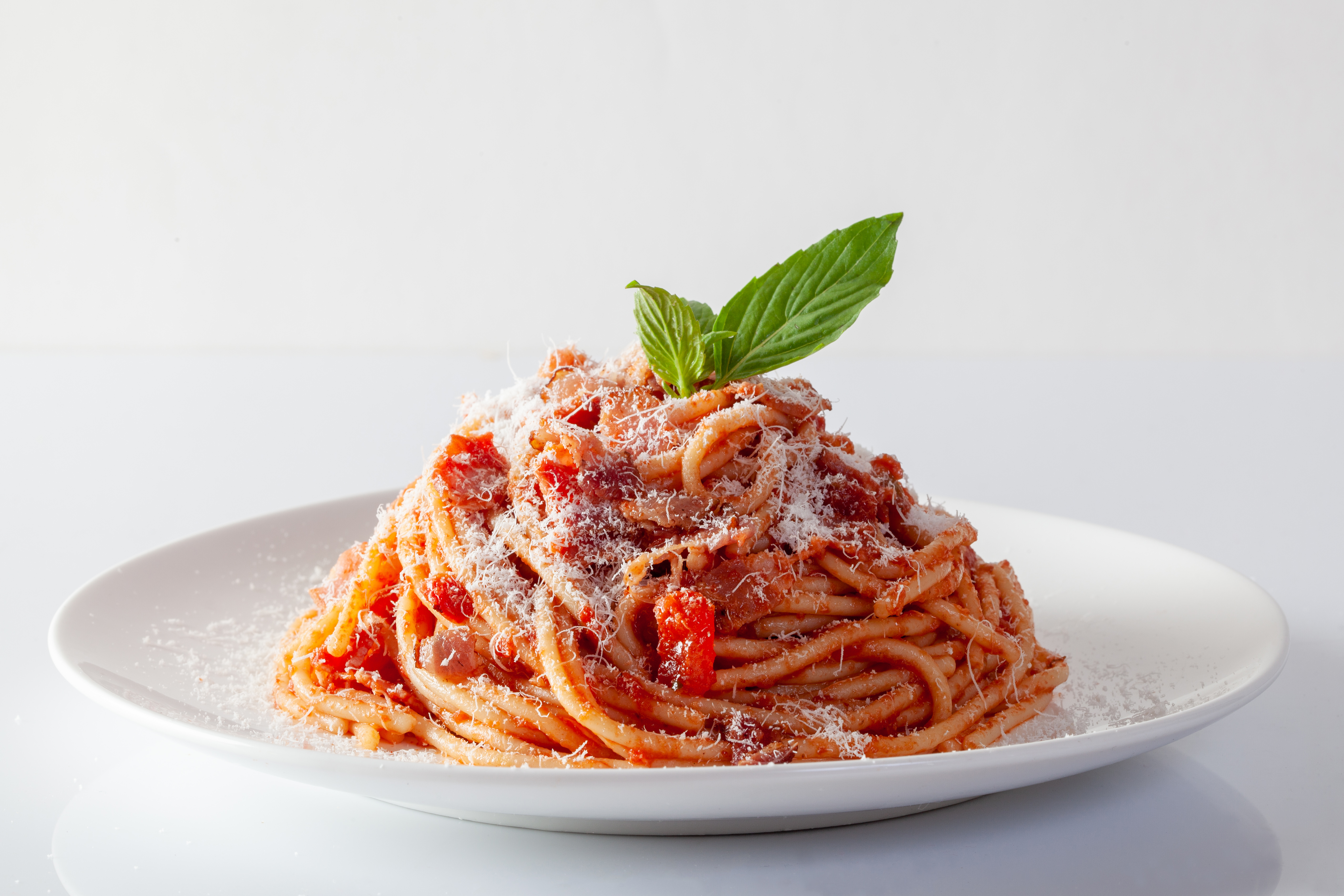 Pasta con atún y plátano maduro