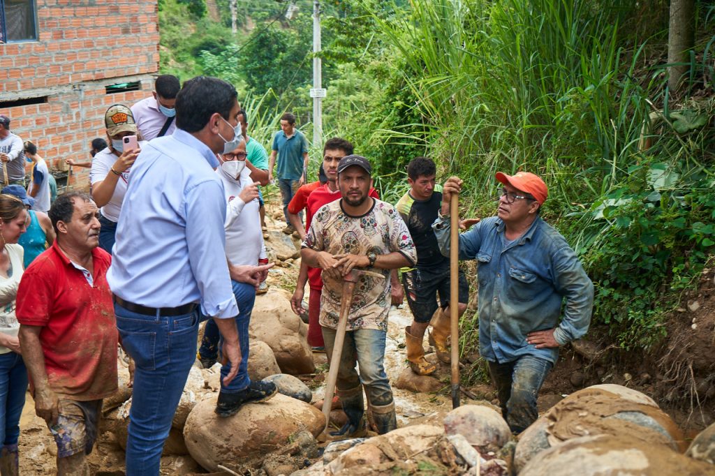 Declaran calamidad pública en Bucaramanga por fuertes lluvias