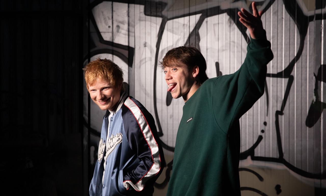 Paulo Londra y Ed Sheeran, juntos en “Noche de Novela”