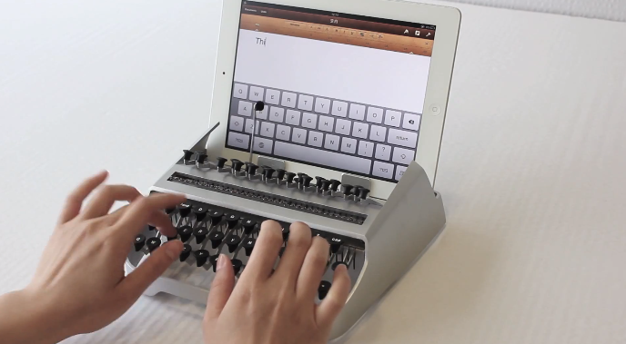 El iPad 2 ya tiene teclado tipo máquina de escribir