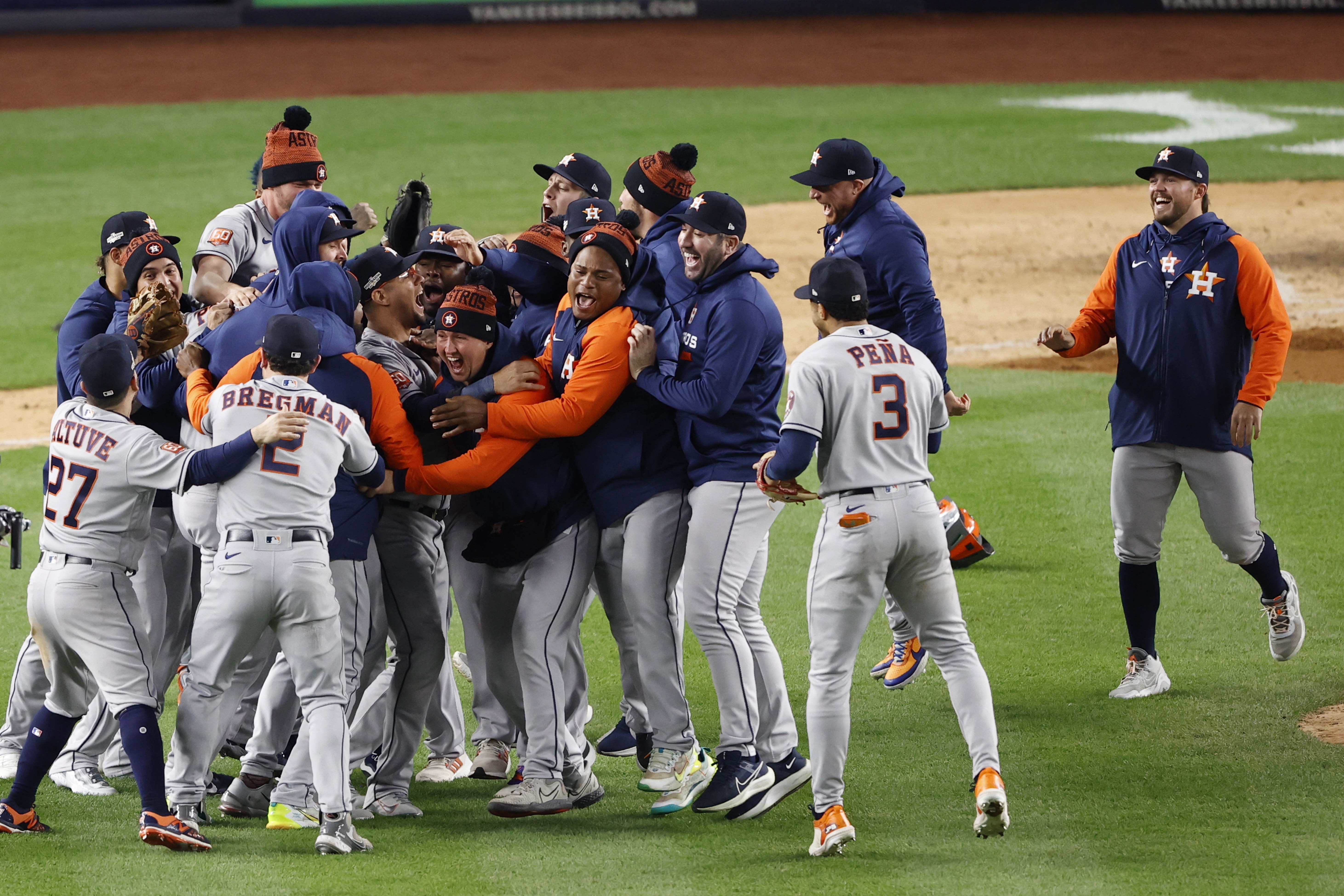 Astros jugará la Serie Mundial luego de vencer a los Yankees