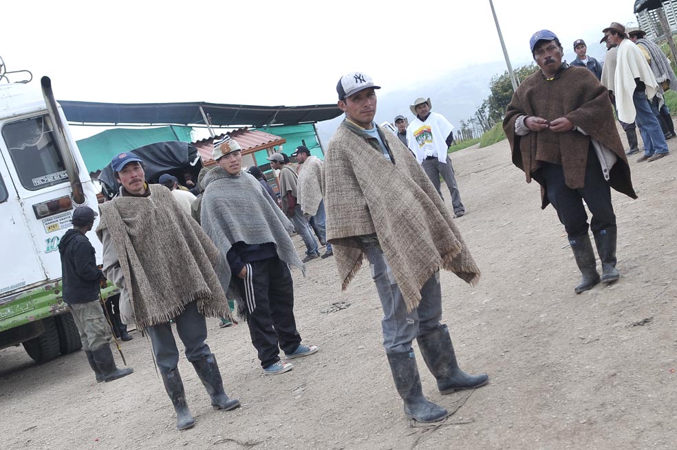  Las protestas en Boyacá han transcurrido sin violencia  / EFE