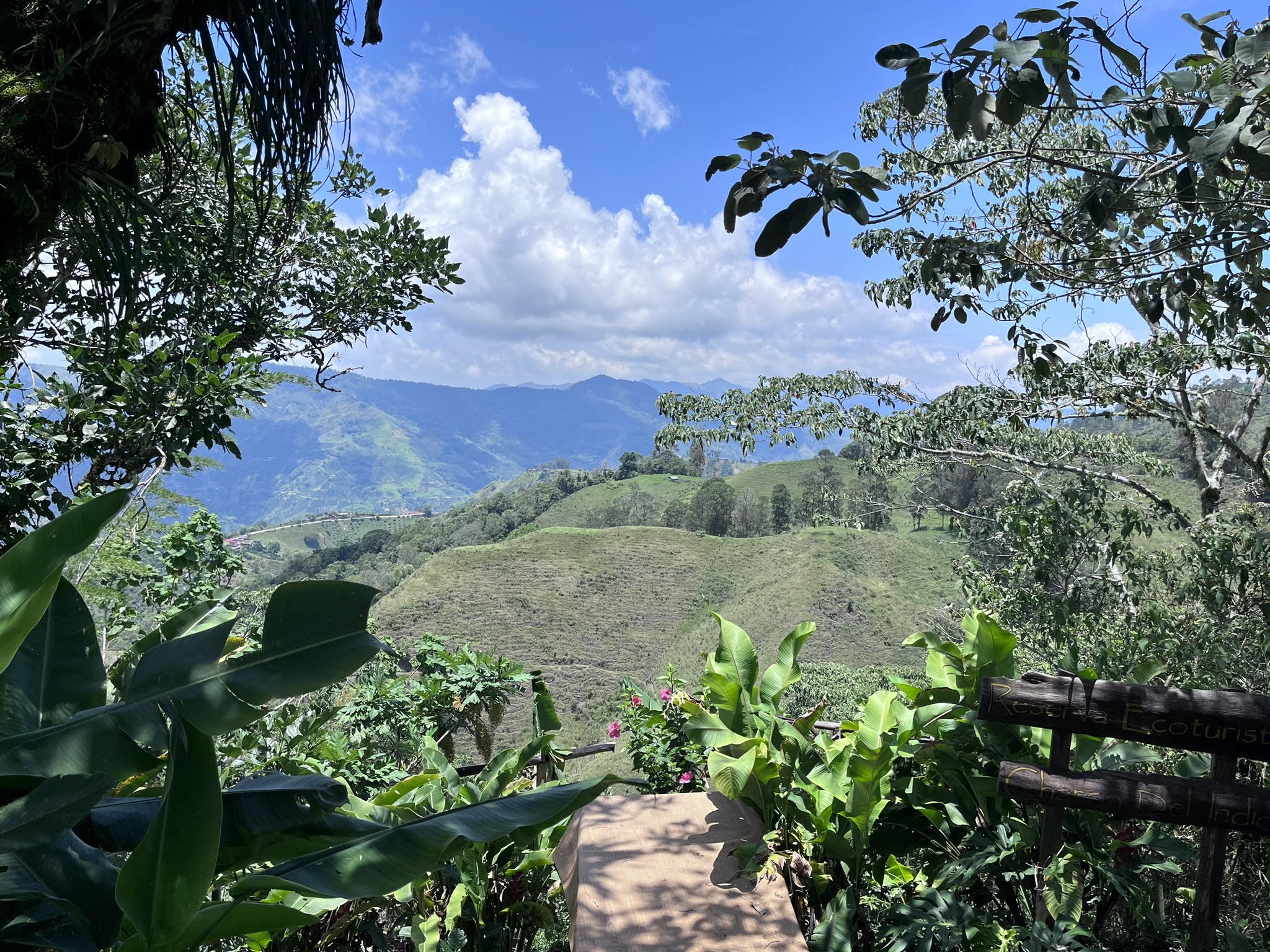 Andes centrales, una de las regiones donde se desarrolla el proyecto de Paisajes Sostenibles, del programa Herencia Colombia.