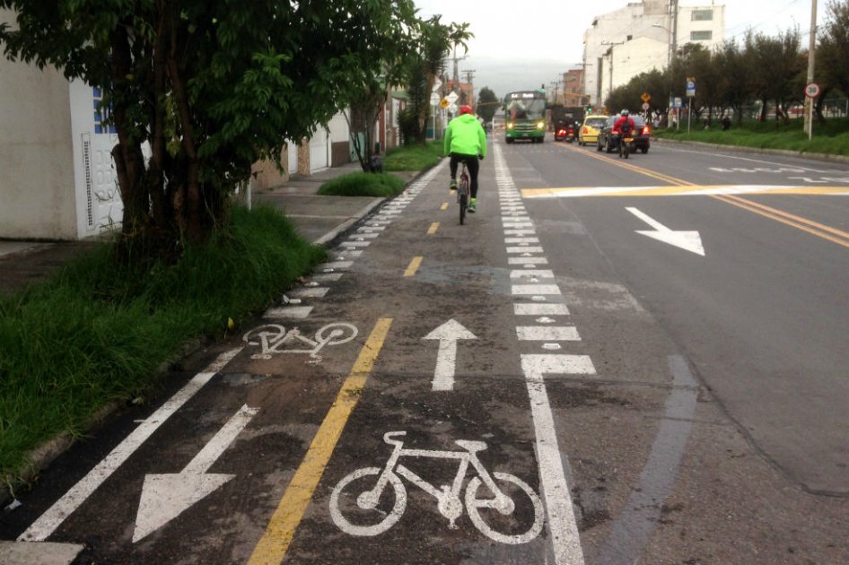 Ya opera bicicarril que conecta Avenida Chile con la Calle 80