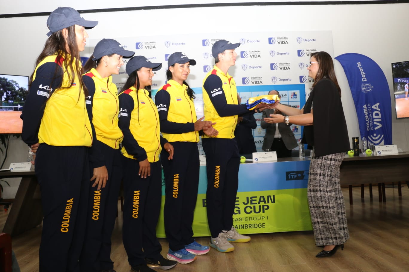 Colombia arranca un nuevo proceso en la Copa Billie Jean King