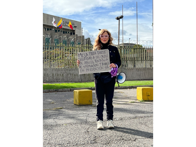 Colectivos exigen justicia a la Fiscalía frente a la oleada de feminicidios