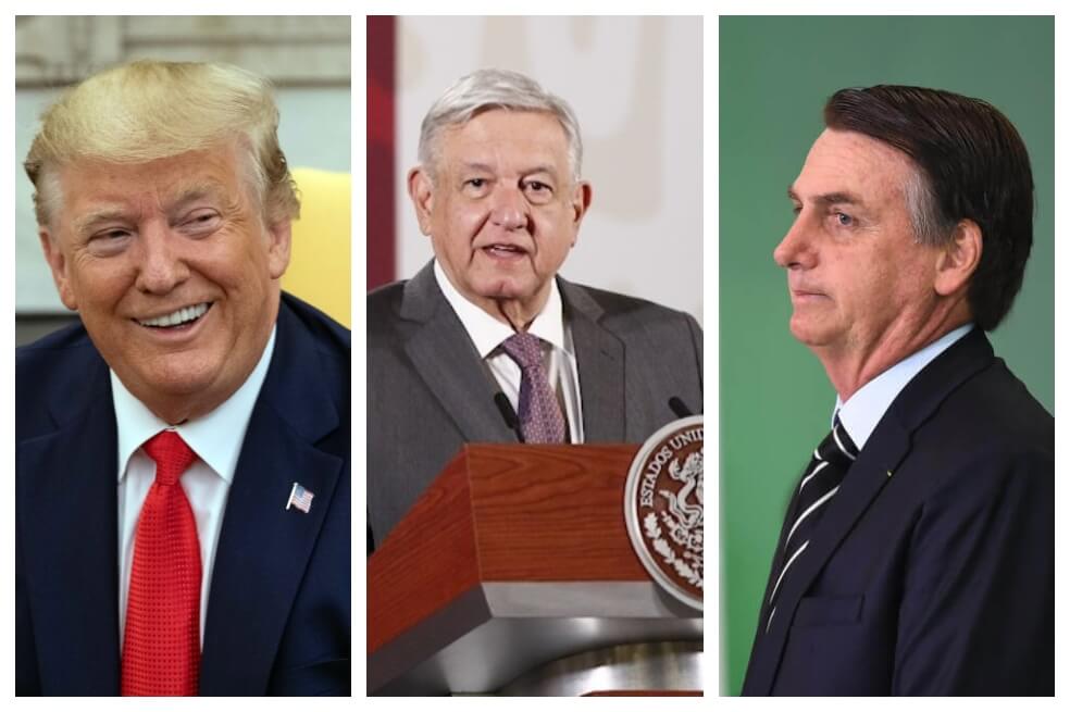 Las contradicciones de los gobiernos de EE. UU., Brasil y México ante el coronavirus