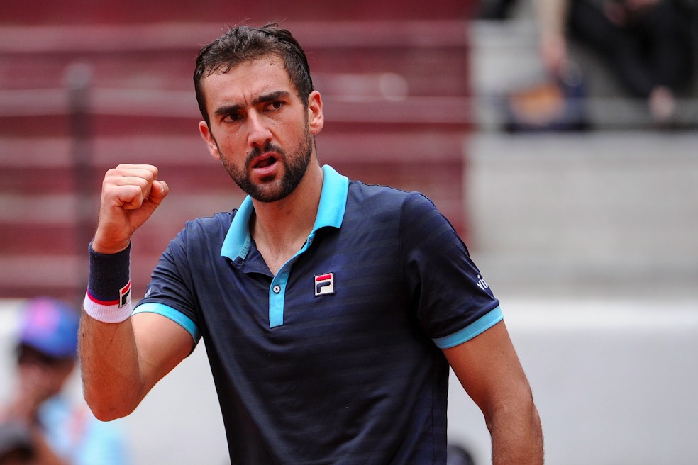 Cilic venció a González en el primer punto de la Copa Davis en Bogotá