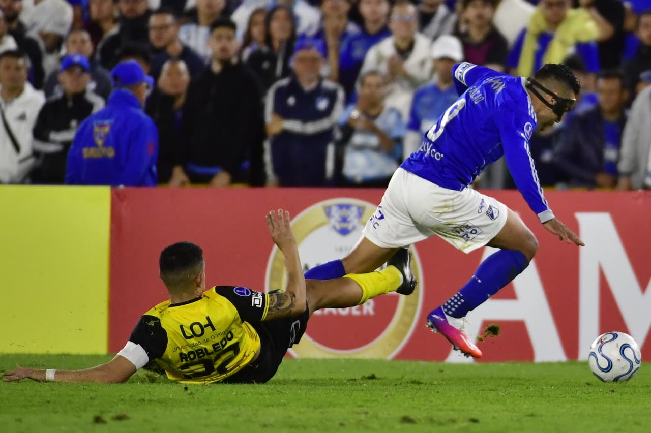 Millonarios no logró ganar en El Campín y no seguirá en la Copa Sudamericana, tras una nueva eliminación. Estas fueron las mejores imágenes del partido.