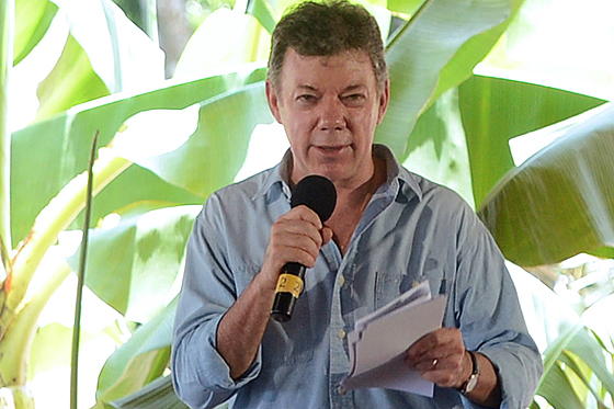 "Nunca antes se les había dado tan duro a las Farc": Santos