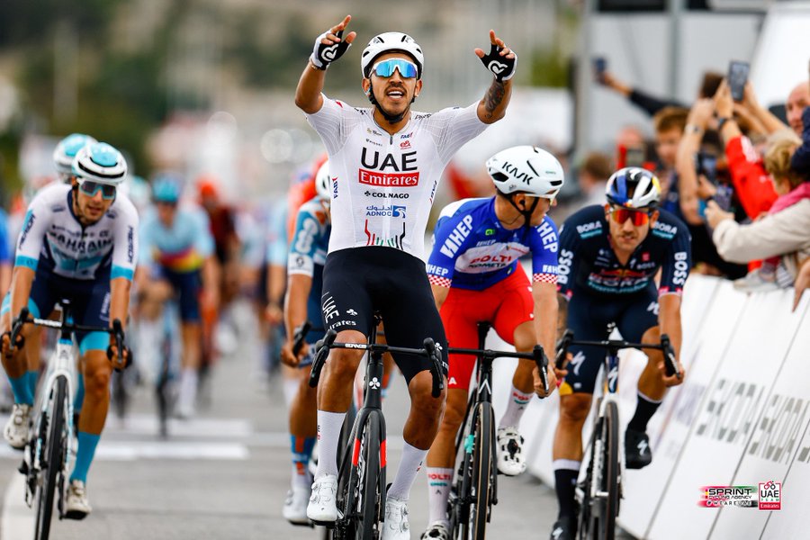 Juan Sebastián Molano se consagró campeón por puntos en el Tour de Bélgica 2025