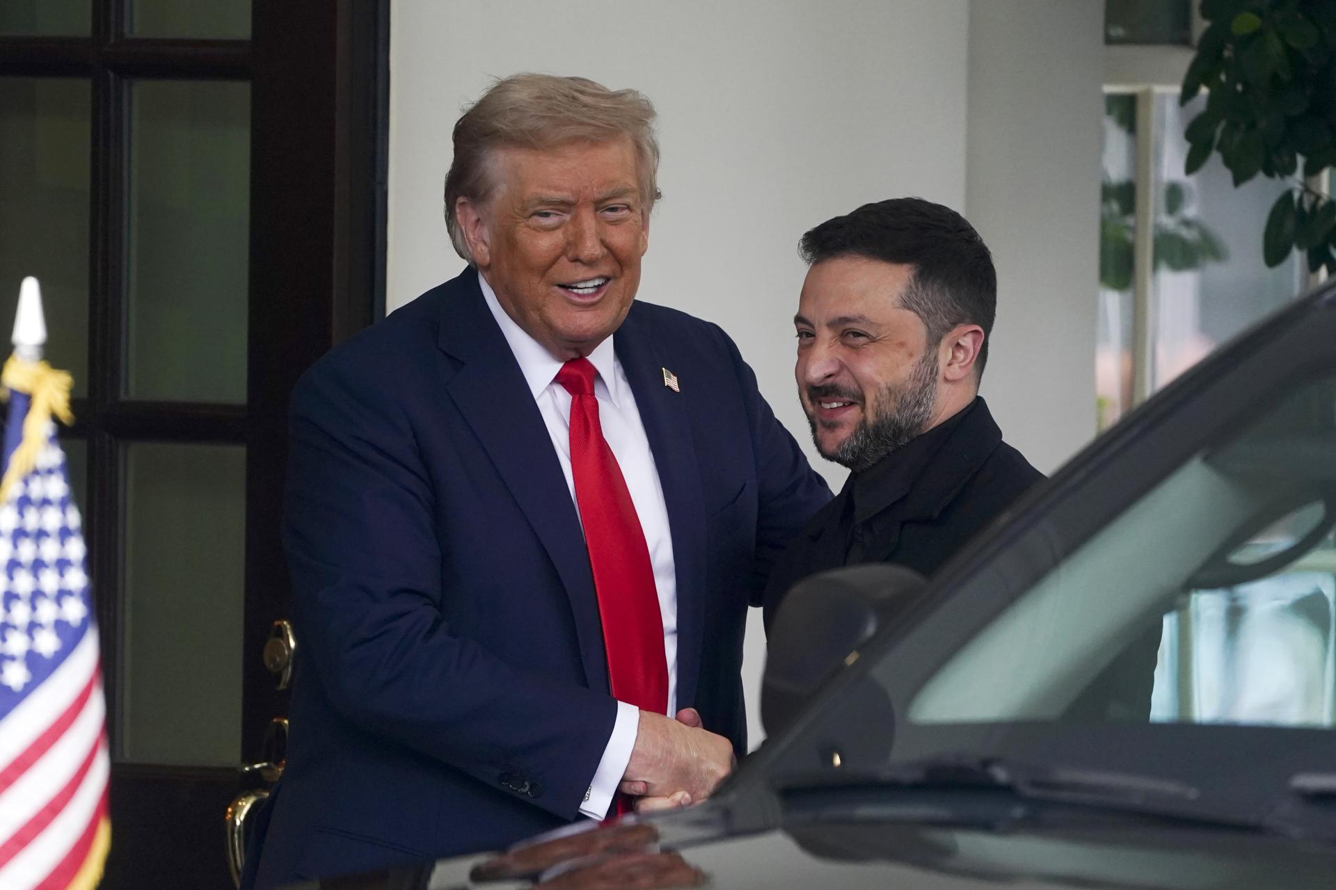 Trump y Zelenski discuten sobre garantías de seguridad para Ucrania desde la Casa Blanca