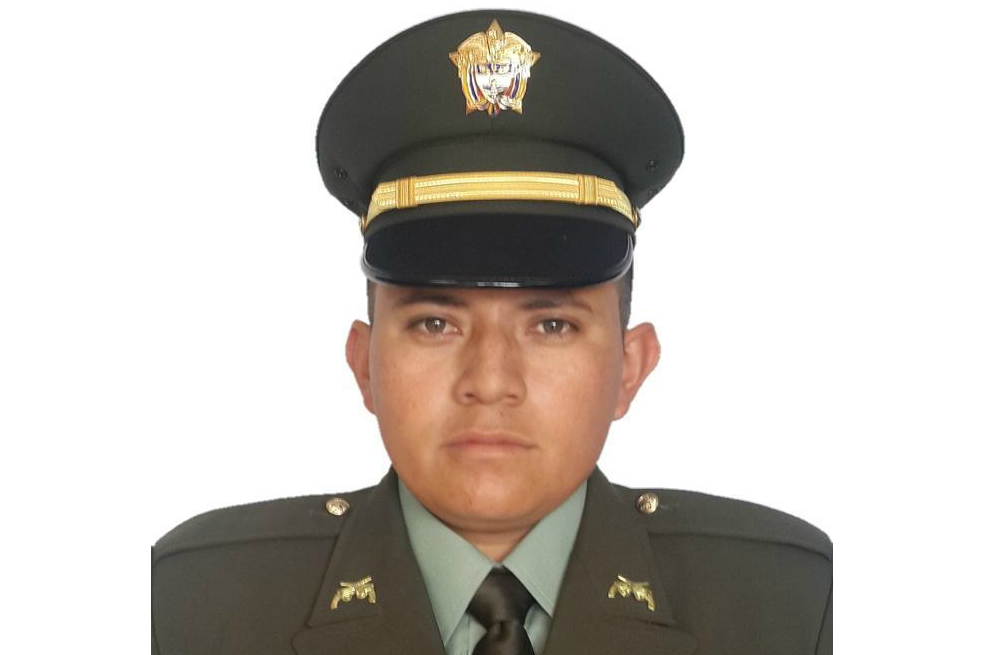 Subintendente de la Policía Fiscal y Aduanera, Giovanny Palomino Quivano. / Cortesía.