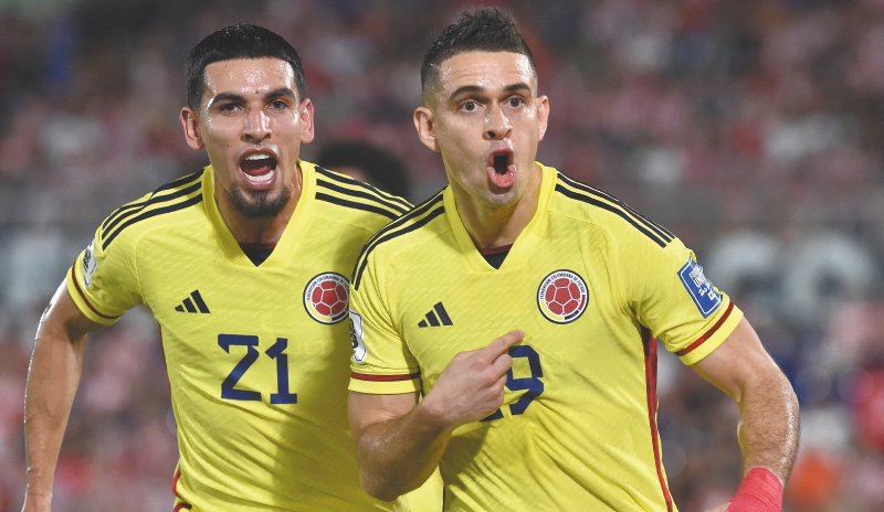 Colombia cerró doble fecha histórica en Asunción, “la nueva casa de la selección”