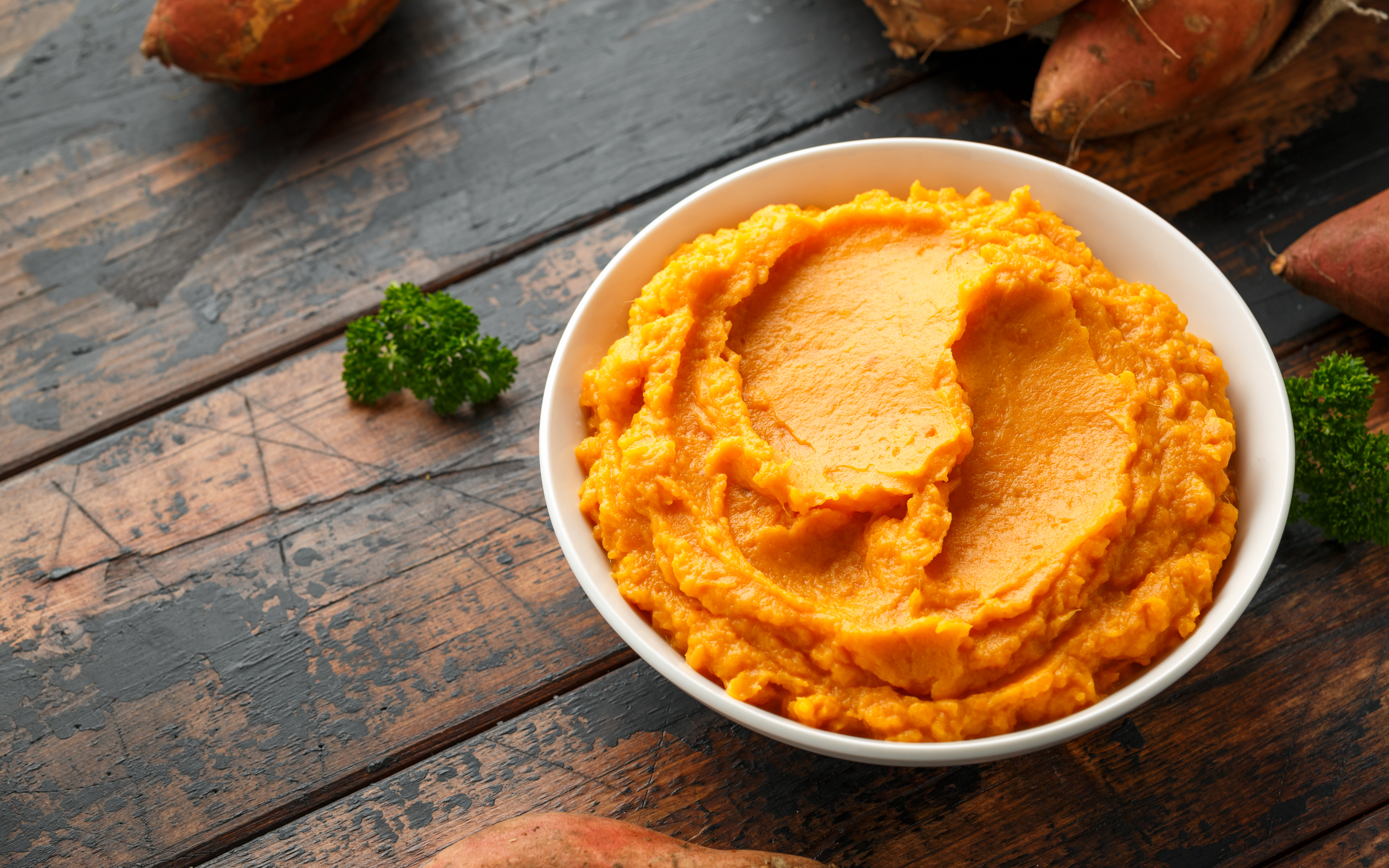 Puré de papa criolla