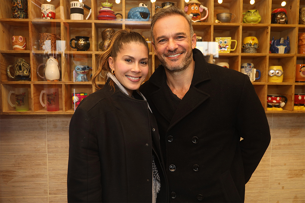 Catherine Castrillon y Juan Messier