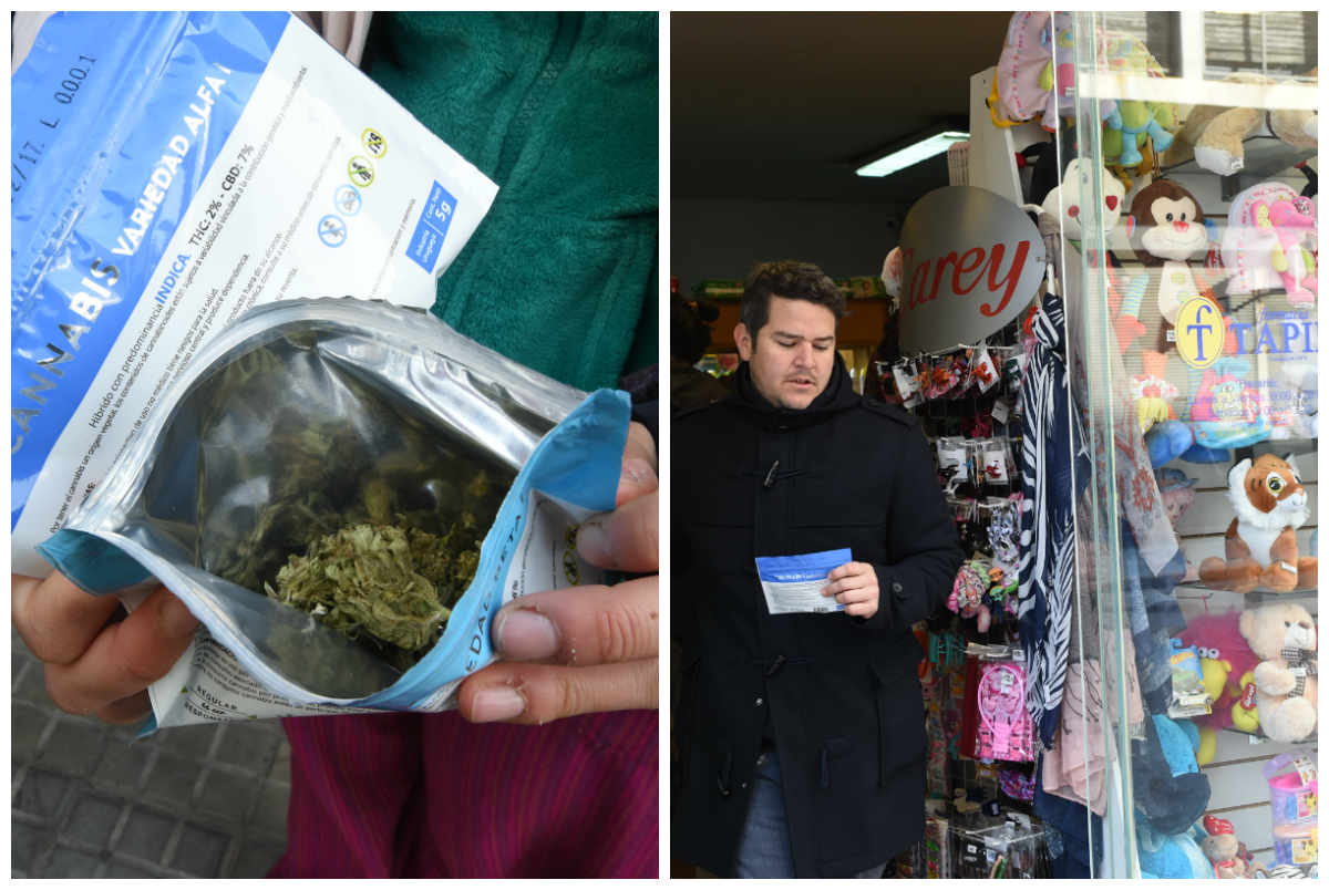 Así fue el primer día de venta legal de marihuana en Uruguay
