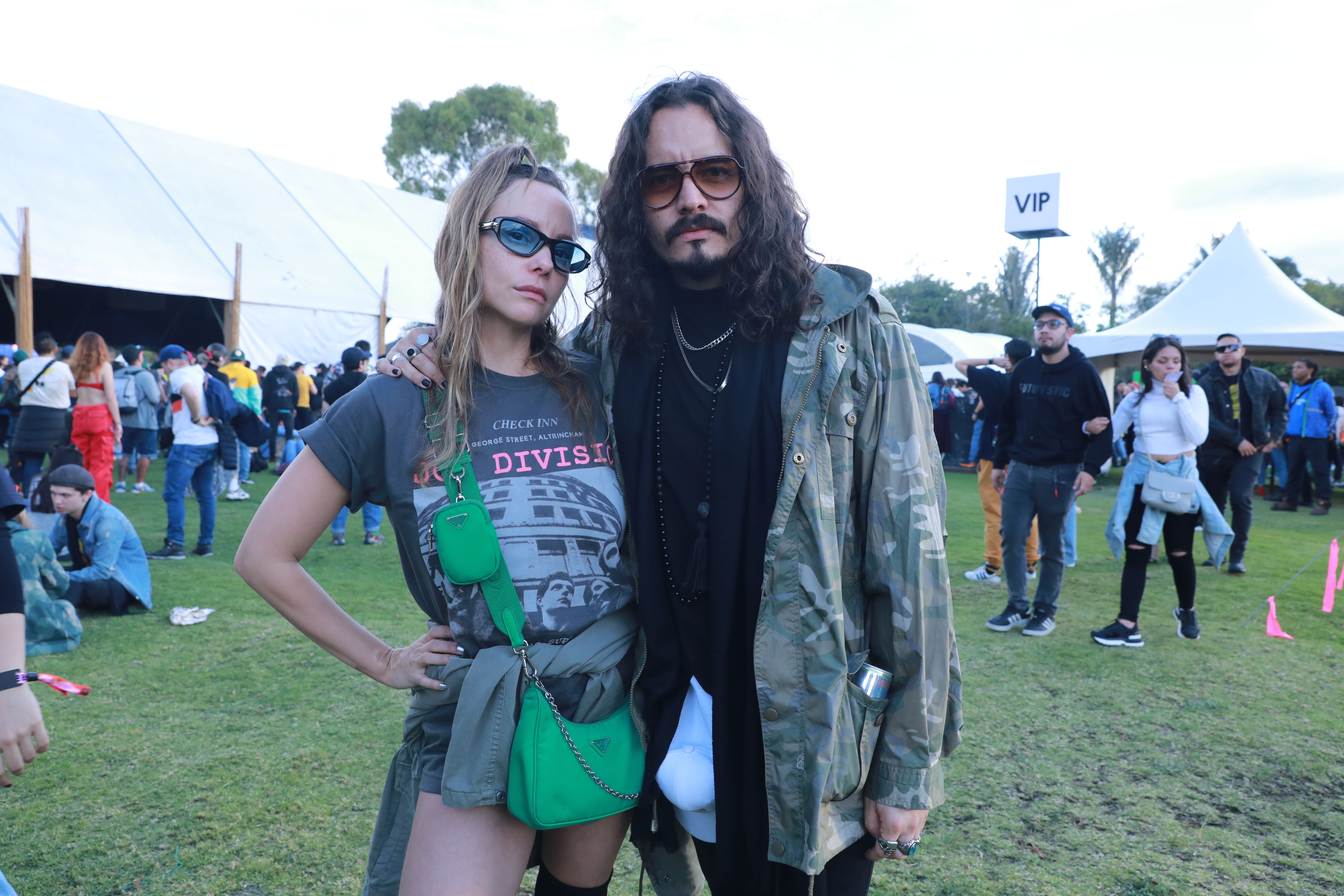 Angélica Blandón y Gustavo Martínez