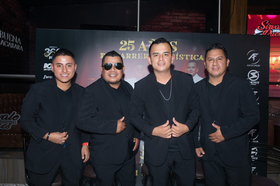 Los Hermanos Medina celebraron 25 años de carrera artística