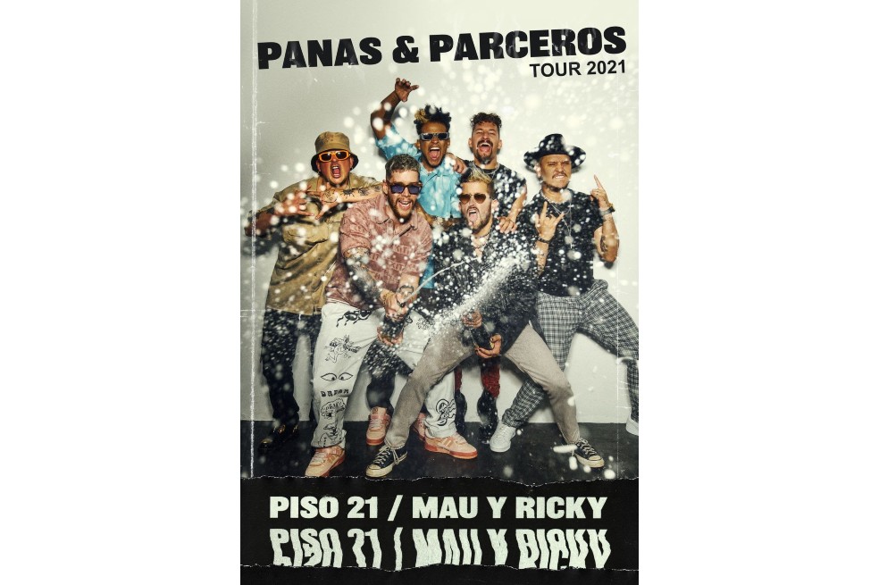 Piso 21 & Mau y Ricky presentan el tour “Panas & Parceros”