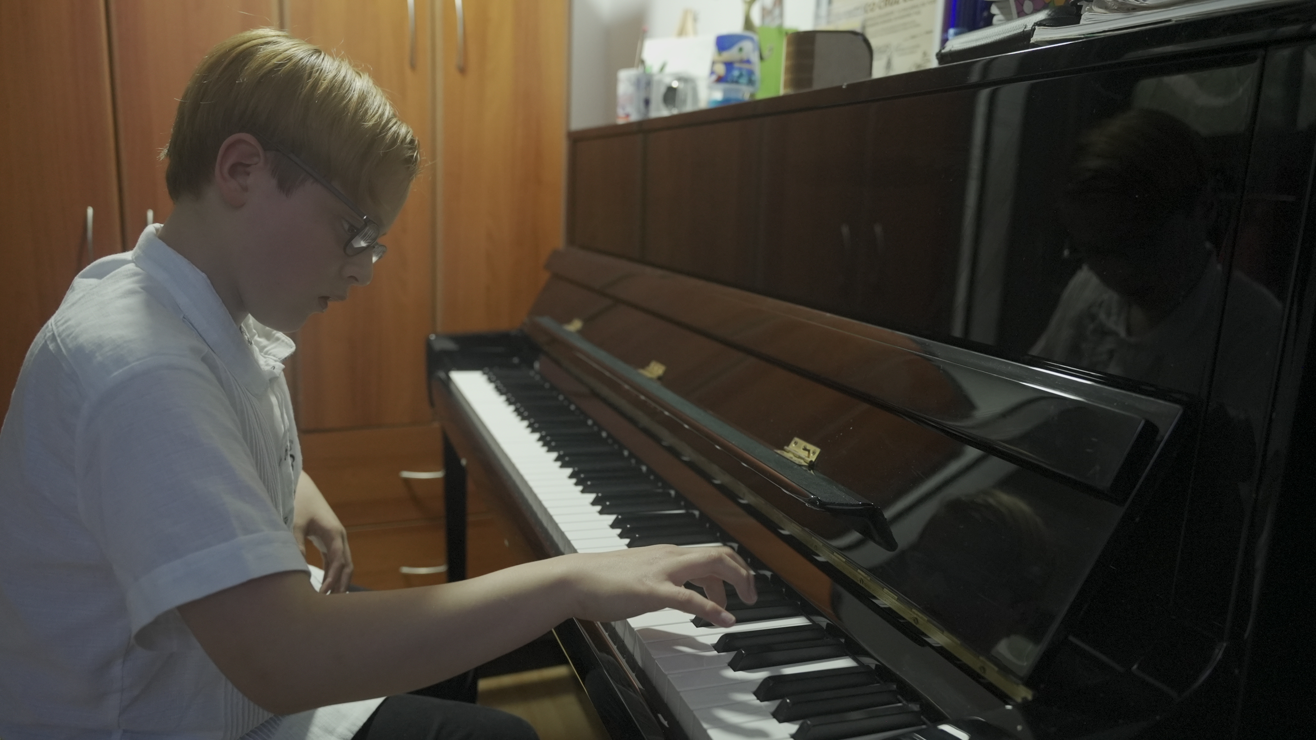 Francisco Cruz, el niño prodigio del piano en Colombia