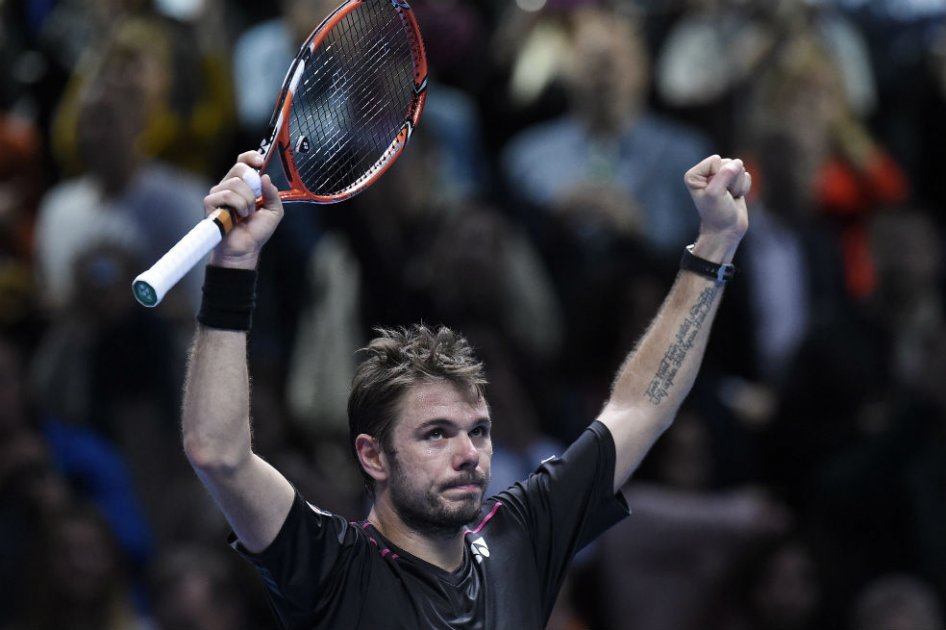 Stanislas Wawrinka venció este martes a Ferrer y lo eliminó del Masters. Foto: AFP 