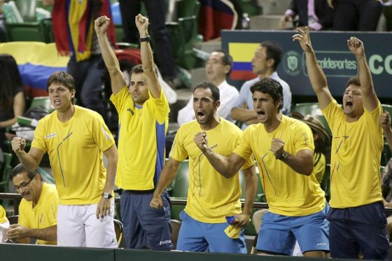 Colombia busca su lugar en el grupo mundial de la Copa Davis