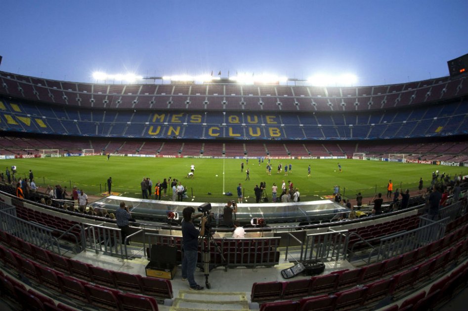 El Camp Nou, sede de la final de la Copa del Rey