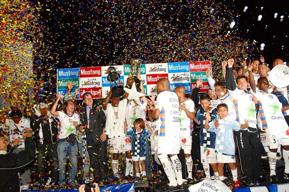 Los boyacenses, con Alberto Gamero en la dirección técnica, lograron en 2008 el único campeonato de su historia.