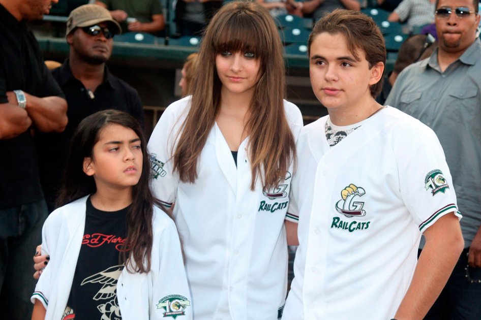 Los hijos de Michael Jackson.