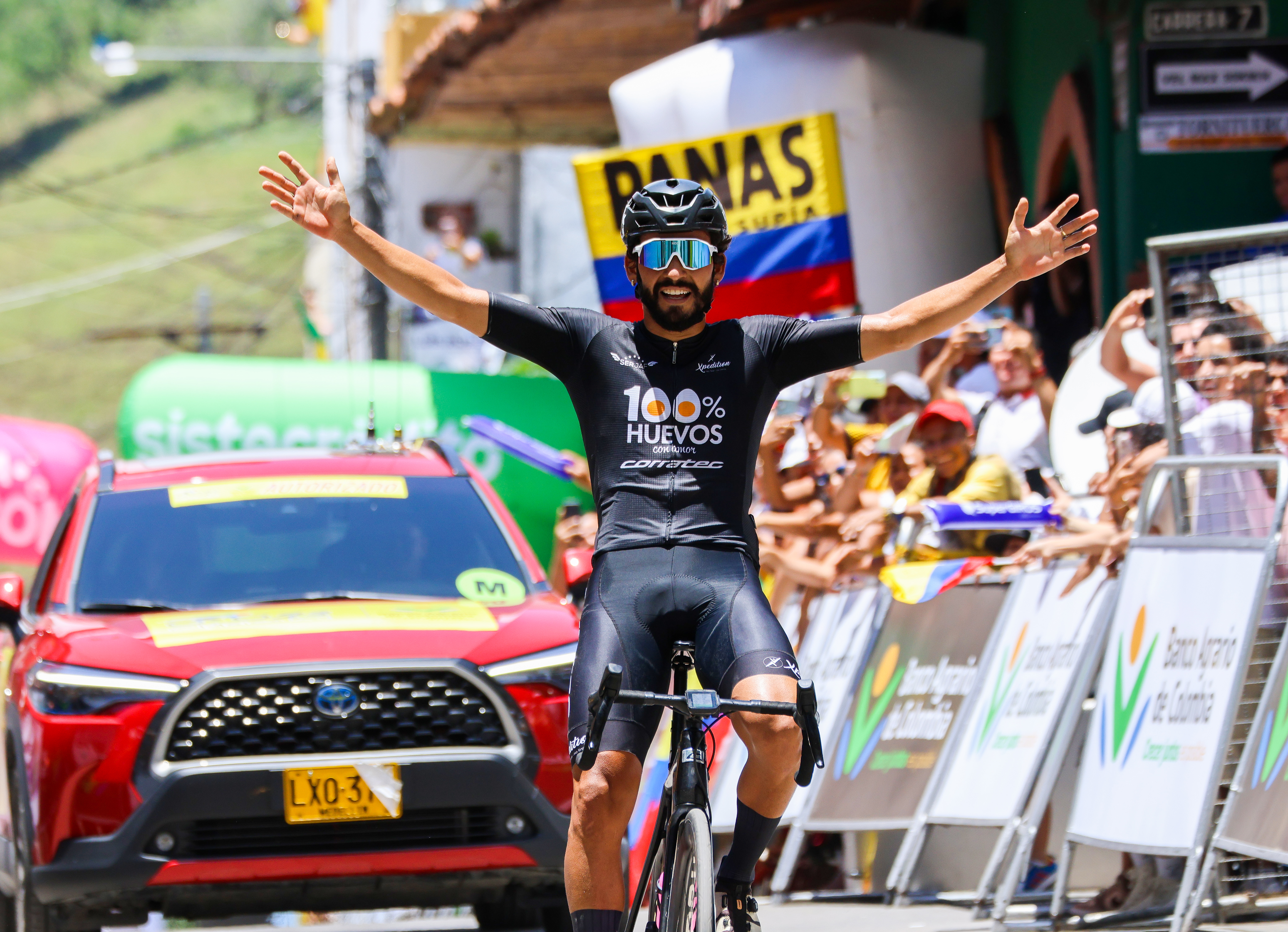 Juan Diego Hoyos hizo respetar su casa y ganó la etapa siete del Clásico RCN