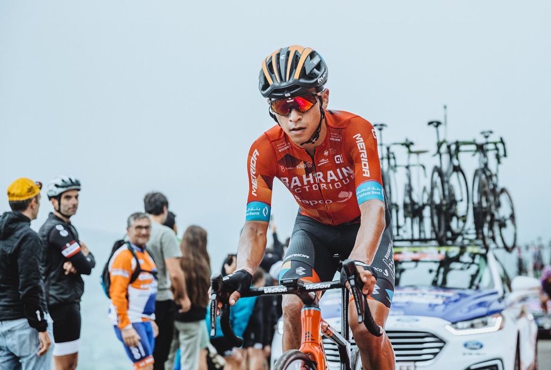Santiago Buitrago se mantiene en el podio de la Vuelta a Andalucía